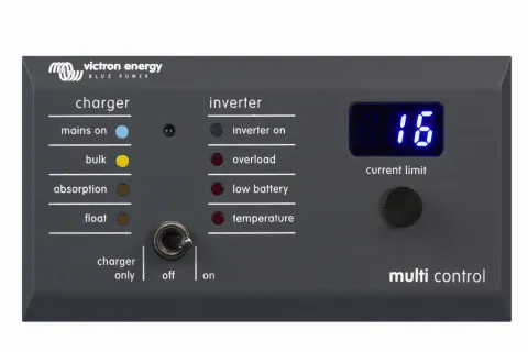 Victron Digital Multi Control 200/200A GX ekran ve kontrol paneli — görsel 2
