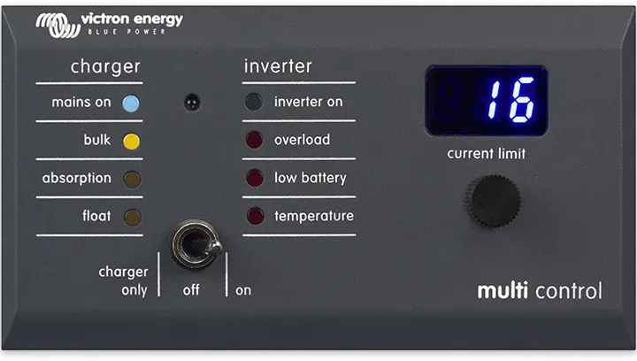 Victron Digital Multi Control 200/200A GX ekran ve kontrol paneli