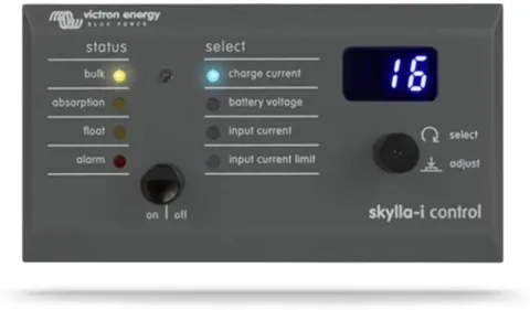 Victron Skylla-i Control GX ekran ve kontrol paneli — görsel 2