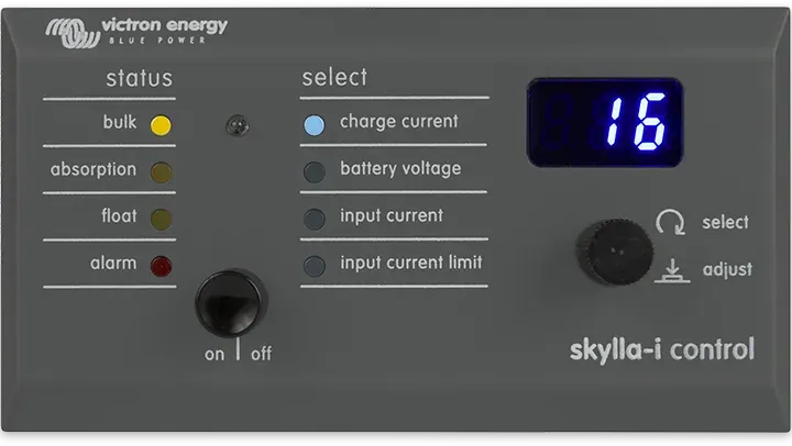 Victron Skylla-i Control GX ekran ve kontrol paneli