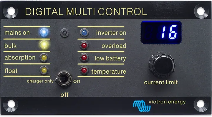 Victron Digital Multi Control 200/200A ekran ve kontrol paneli