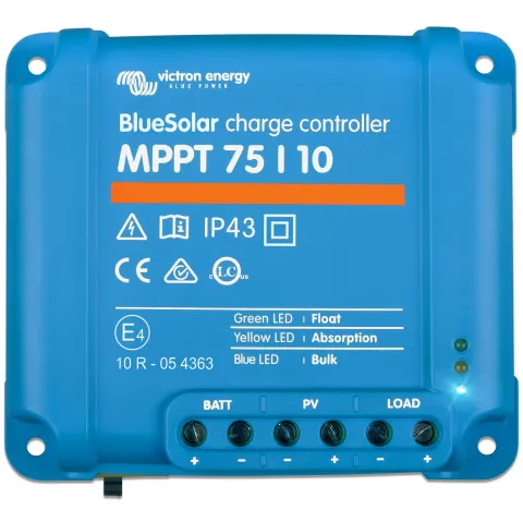Victron BlueSolar MPPT 75/10, 75/15, 100/15 & 100/20 güneş şarj kontrol cihazı — görsel 2