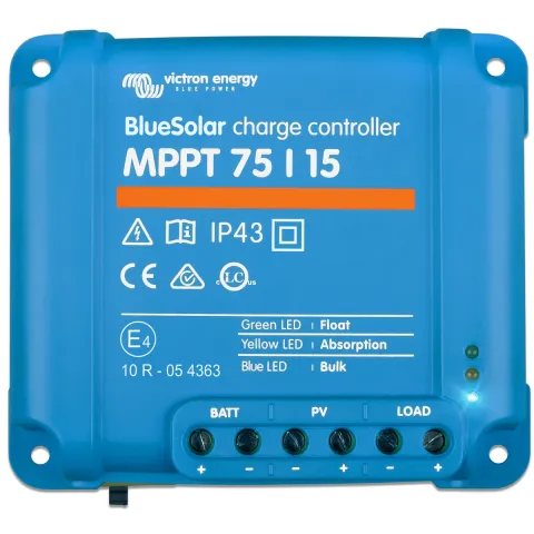 Victron BlueSolar MPPT 75/10, 75/15, 100/15 & 100/20 güneş şarj kontrol cihazı — görsel 3