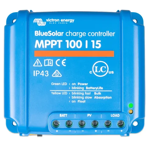 Victron BlueSolar MPPT 75/10, 75/15, 100/15 & 100/20 güneş şarj kontrol cihazı — görsel 4