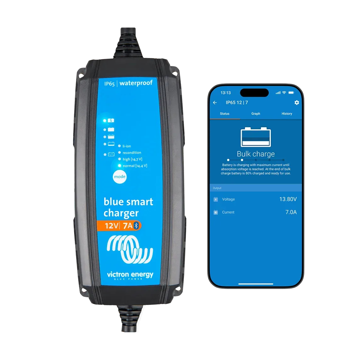 Victron Blue Smart IP65 Charger akü şarj cihazı