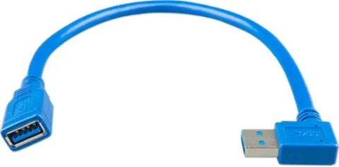 Victron USB extension cable one side right angle kablo — görsel 2