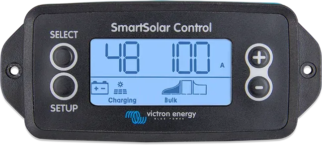 Victron SmartSolar Control display ekran ve kontrol paneli