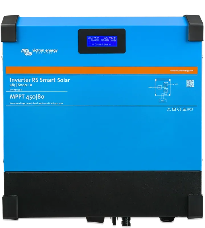 Victron Inverter RS 48/6000 230V Smart Solar MPPT’li invertör/şarj cihazı