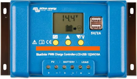 Victron BlueSolar PWM Charge Controller (DUO) LCD&USB güneş şarj kontrol cihazı — görsel 3