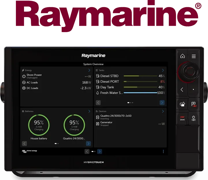 Victron Marine MFD GX integration - Raymarine tekne MFD entegrasyonu