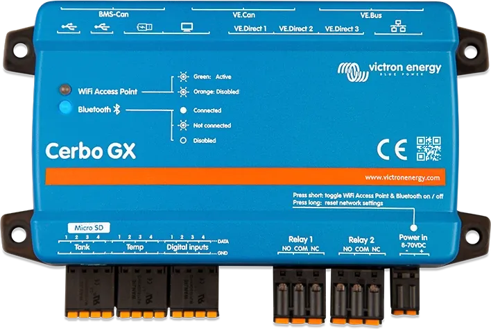 Victron Cerbo GX izleme ve iletişim merkezi